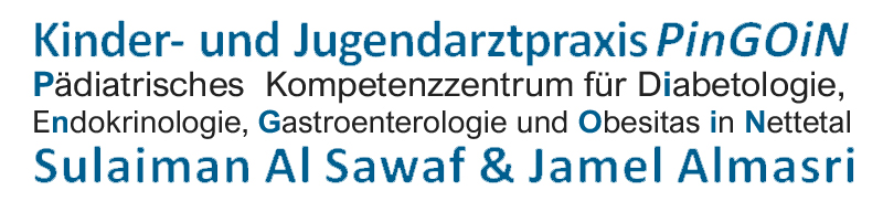 Kinder- und Jugendarzt Sulaiman Al Sawaf –  Facharzt für Kinder- und Jugendmedizin, Kinderendokrinologie und Kinderdiabetologie  Pädiatrische Ernährungsmedizin, Kinder- und Jugendgynäkologie in Nettetal,  Viersen, Rhein-Kreis-Neuss, Krefeld, Mönchengladbach, Lobberich,  Breyell Logo